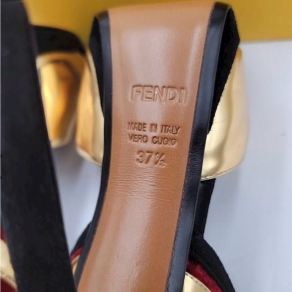 Beautiful high Heels very unique style Fendi - Picture 5 of 6